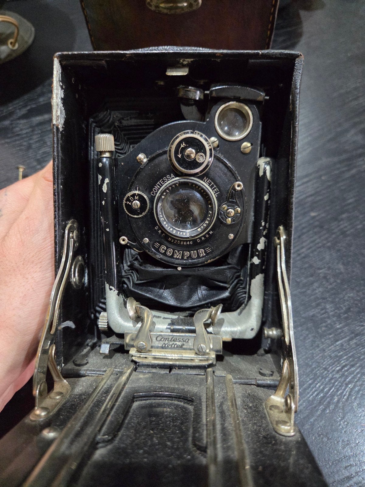 Vintage , antieke camera Contessa Nettel, Ophalen of Verzenden