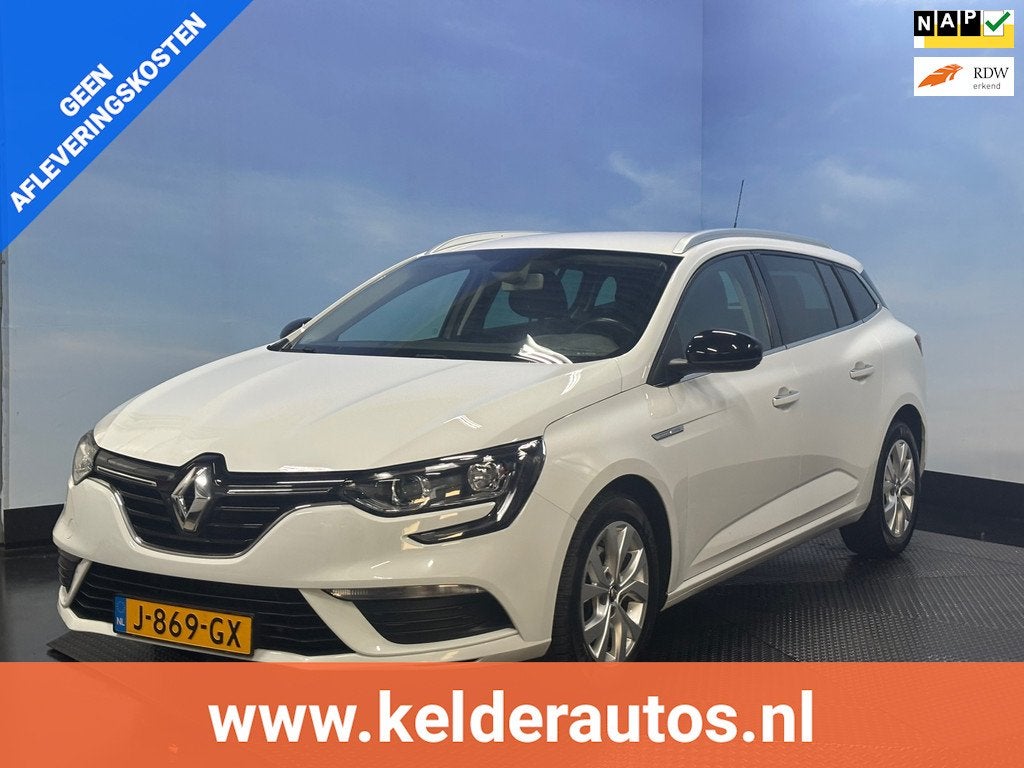 Renault Mégane Estate 1.3 TCe Limited Clima | Cruise | Navi, Voorwielaandrijving, Stof, Gebruikt, 4 cilinders