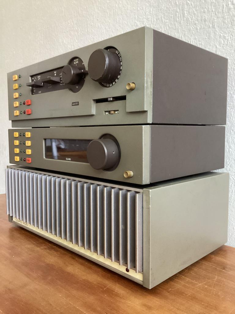 QUAD hifi set: 405/44/FM4 + bedrading, Ophalen of Verzenden, Zo goed als nieuw, Overige merken