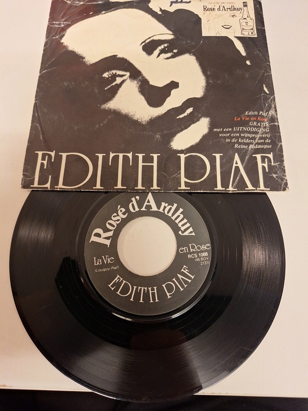 Edith Piaf - La Vie en Rose, 1954. Special Edition., Cd's en Dvd's, Vinyl Singles, Fotohoes, Verzenden, Overige genres