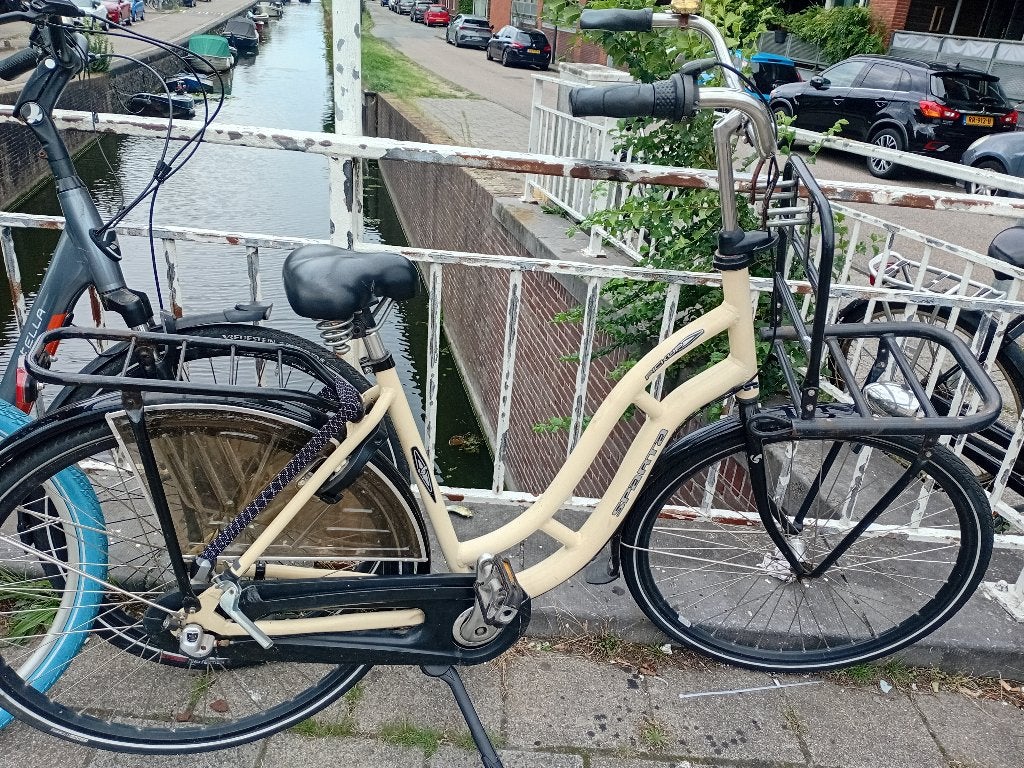 Damesfiets, Terugtraprem, Gebruikt, Versnellingen, Ophalen