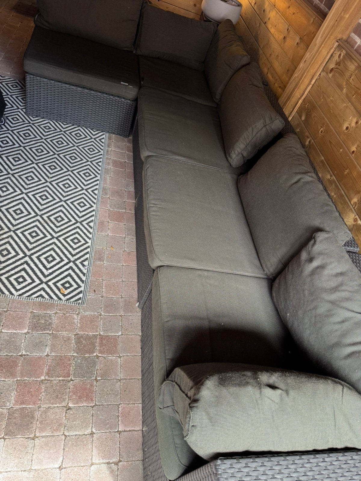 Loungekussens set, Tuin en Terras, Tuinmeubel-accessoires, Gebruikt, Ophalen