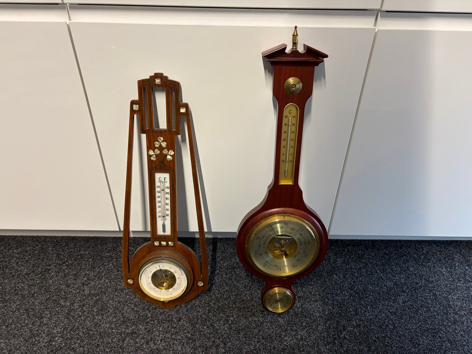 Antieke Barometers en Thermometers Set, Ophalen of Verzenden