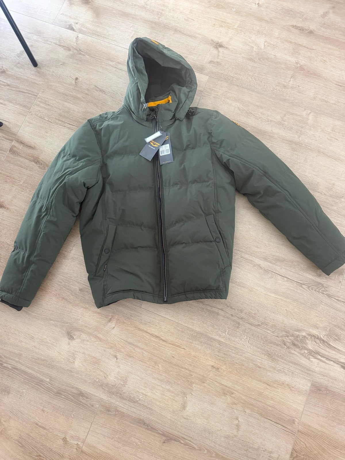 PME Legend Groene Winterjas - Nieuw met labels, Kleding | Heren, Ophalen of Verzenden, Nieuw, Overige maten, Groen
