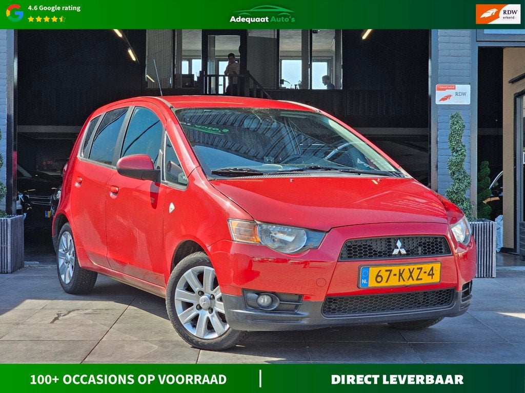 Mitsubishi Colt 1.3 Edition Two|1e eig|NAP|Cruise|Trekhaak, Voorwielaandrijving, Stof, Gebruikt, Met garantie (alle)