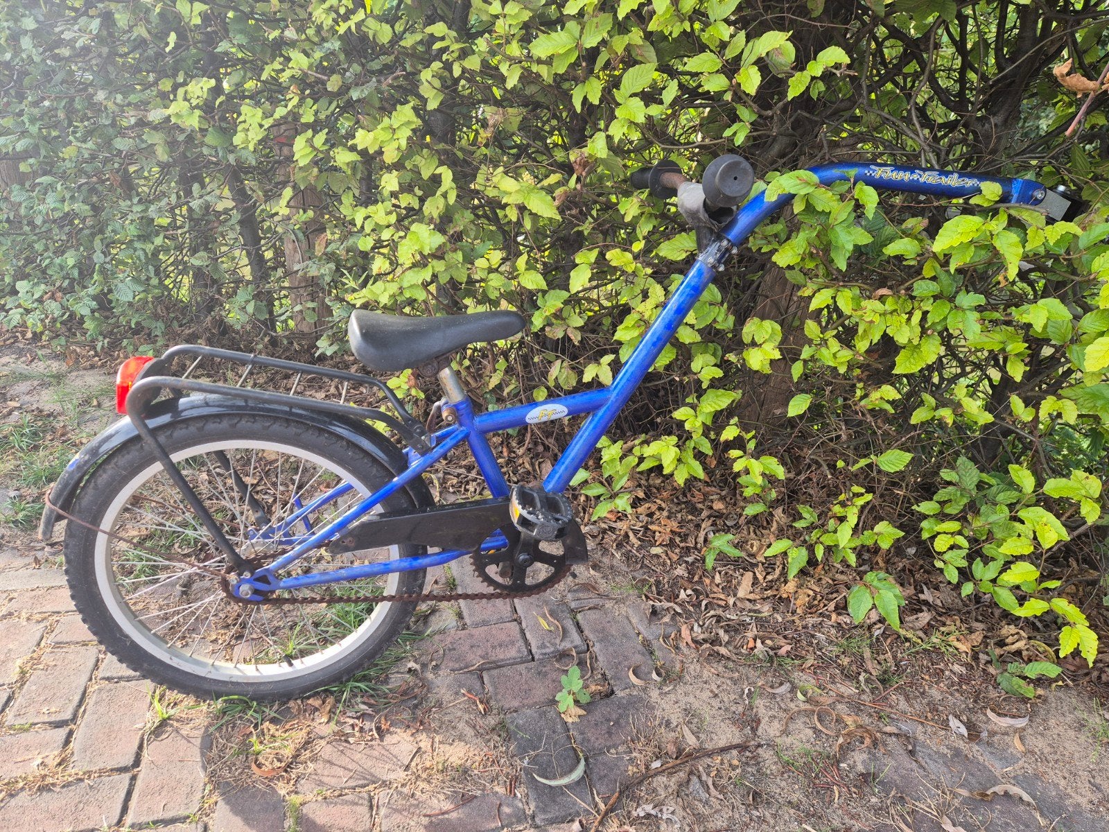 Funtrailer Aanhangfiets met Trekhaak - 20 inch wiel, Ophalen, Gebruikt, Aanhangfiets, Funtrailer