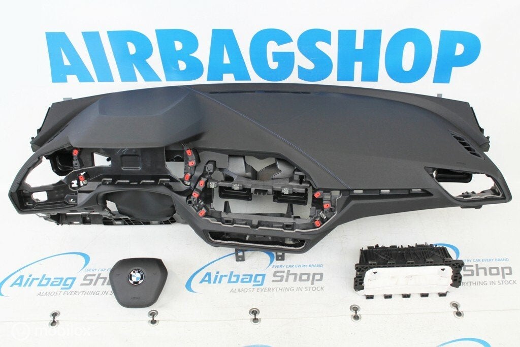 Airbag set Dashboard blauwe stiksels BMW 1 serie F40, Auto-onderdelen, Gebruikt, Ophalen of Verzenden