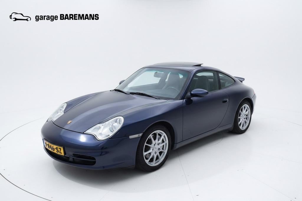 Porsche 911 3.6 Coupé Carrera 4 Onderhoudshistorie aanwezig, Auto's, Porsche, Automaat, Gebruikt, Leder, Bedrijf
