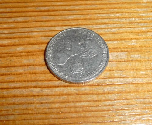 Munt Ecuador 10 diez 2000, Ophalen of Verzenden