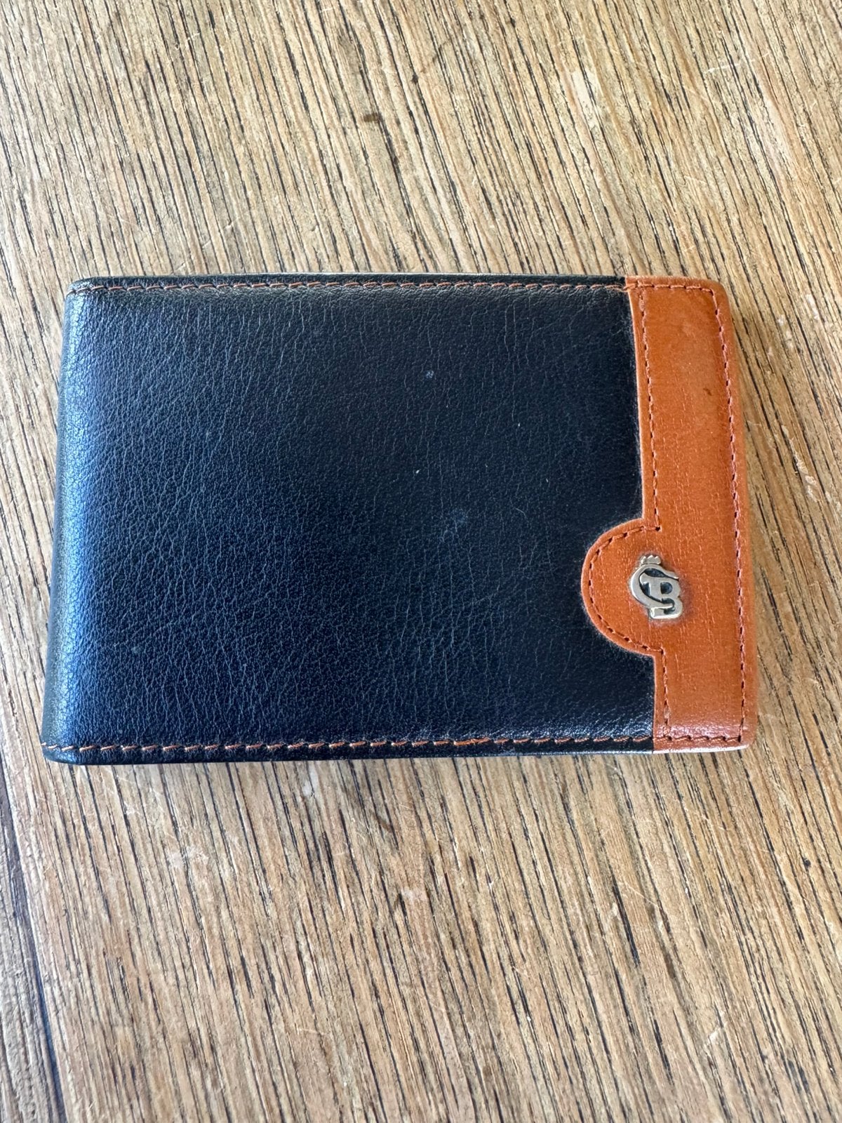 Castelijn & Beerens leren creditcard- / pasjeshouder, Overige merken, Gebruikt, Zwart, Ophalen of Verzenden