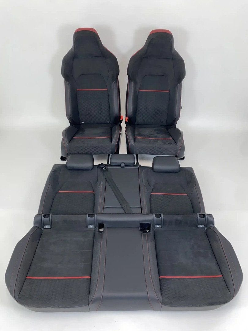 Interieur VW Golf 8 GTI Clubsport Alcantara Grijs Honingraat, Gebruikt, Ophalen of Verzenden, Antwoordnummer 6, 3800 VB Amersfoort