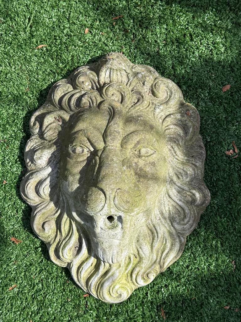 Leeuw water fontein / spuwer / ornament, Ophalen of Verzenden, Beton, Fontein