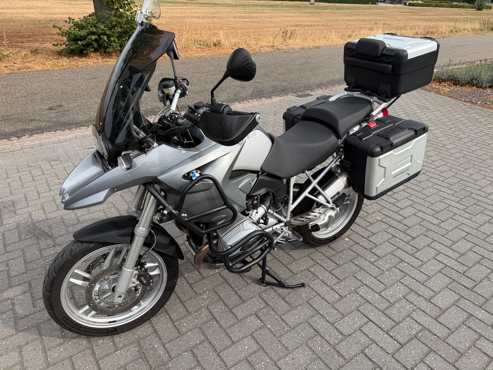 BMW R 1200 GS uit 2008 in super nette staat, 2 cilinders, Occasion, Handvatverwarming, Motorrijbewijs A