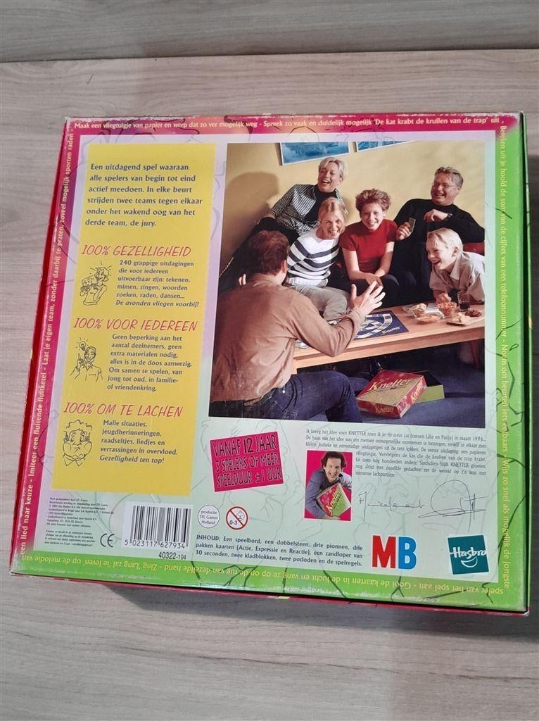 Knetter een te gek spel - s5445, Hobby en Vrije tijd, Gezelschapsspellen | Bordspellen, Verzenden, Zo goed als nieuw