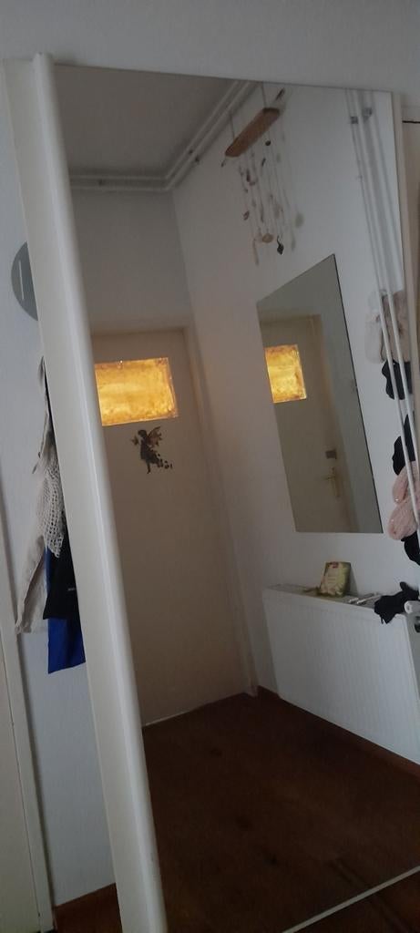 Grote spiegel gratis af te halen, Huis en Inrichting, Ophalen, Gebruikt, Rechthoekig, Minder dan 100 cm