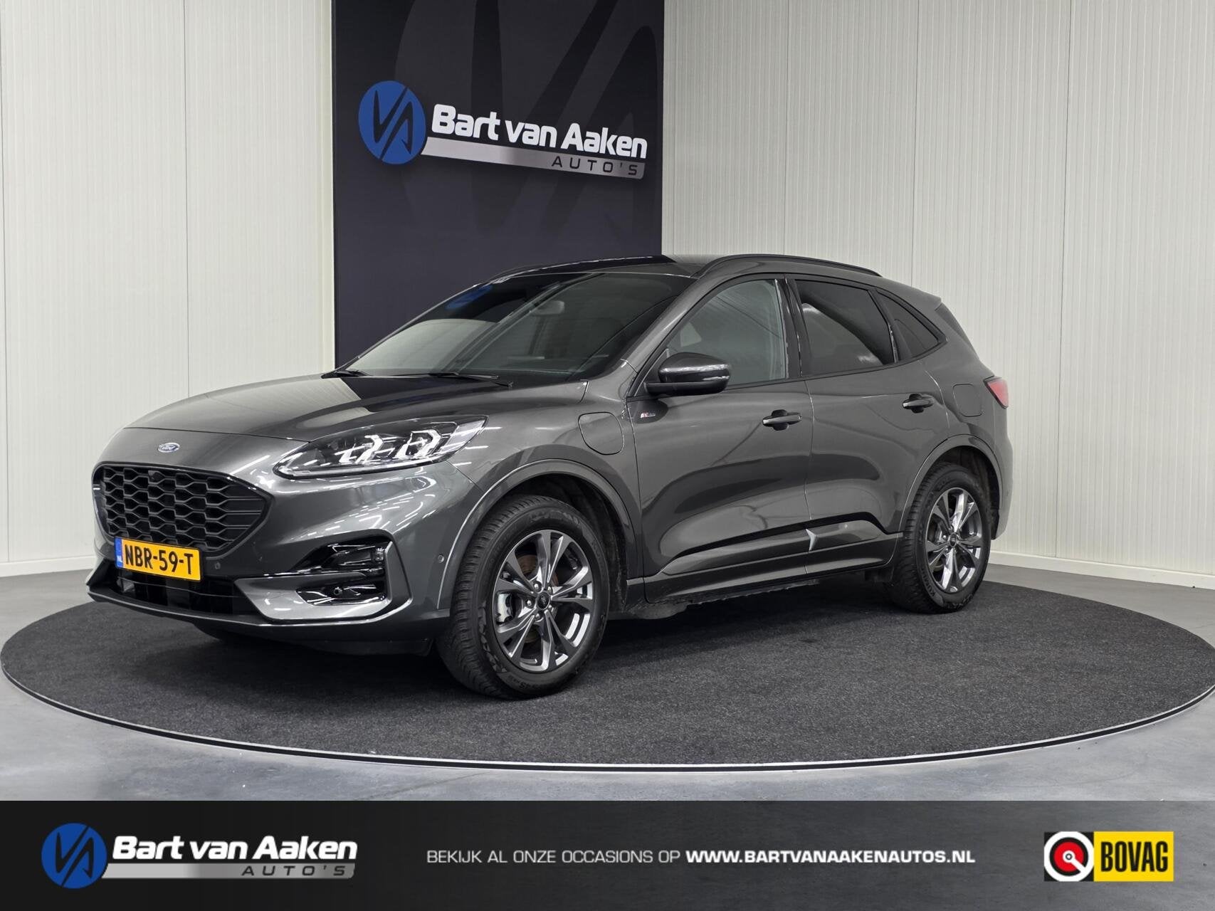 Ford Kuga 2.5 PHEV ST-Line X Head-up 2x Camera ACC Keyless E, Dealer onderhouden, Gebruikt, 4 cilinders, Met garantie (alle)