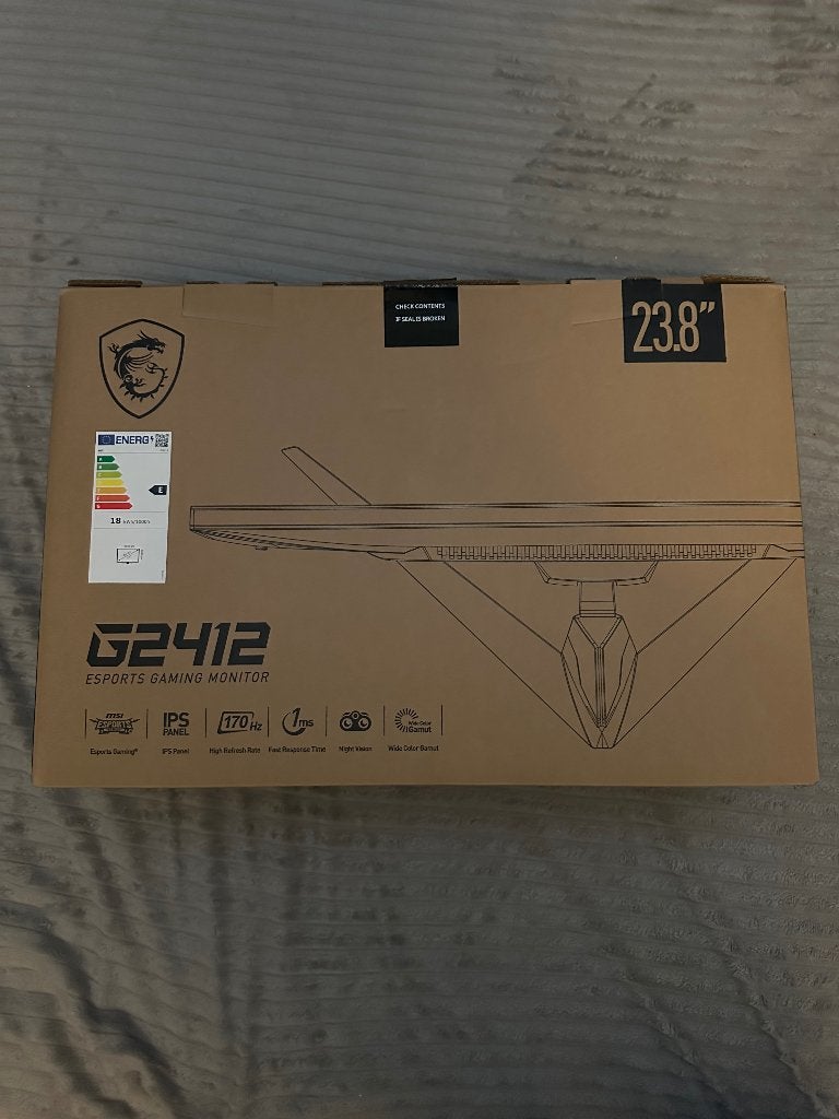 MSI monitor, Msi, IPS, Full HD, Zo goed als nieuw