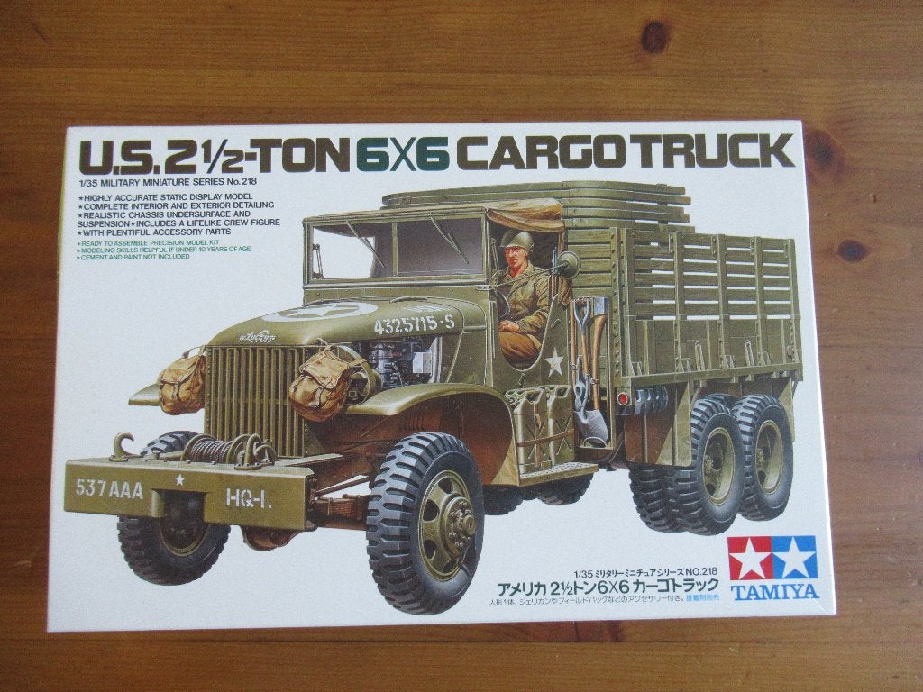 US 2½ton 6x6 Cargo Truck (Tamiya 1/35) + Voyager PE, Hobby en Vrije tijd, Modelbouw | Auto's en Voertuigen, 1:32 tot 1:50, Nieuw