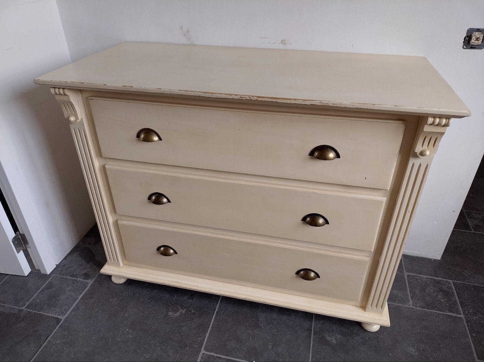 Complete babykamer: Bedje, Kast, Commode en Kapstok, Kinderen en Baby's, Ophalen of Verzenden, Gebruikt, Jongetje of Meisje