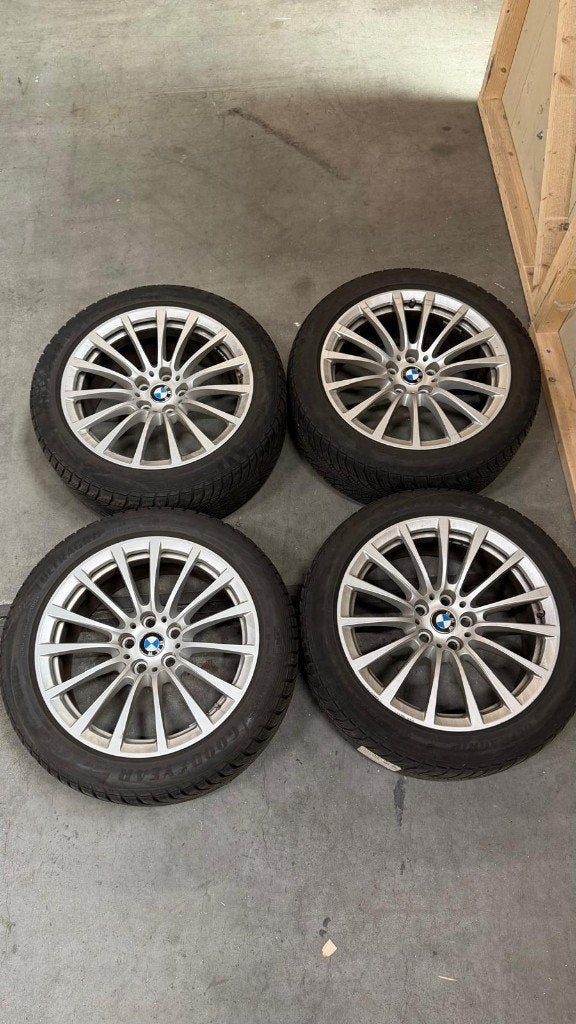 Originele BMW 18 inch winterset | Goodyear UltraGrip Runflat, Ophalen, 18 inch, Banden en Velgen, Winterbanden