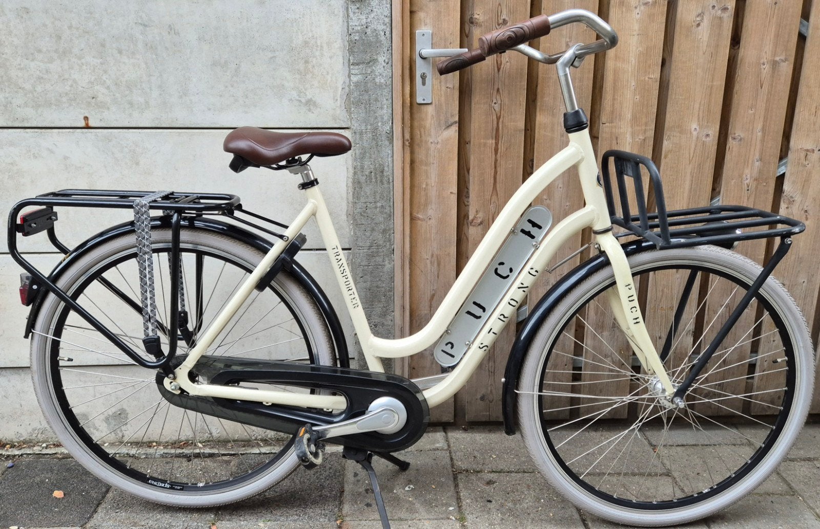 te koop puch strong damesfiets in nette staat, Terugtraprem, Ophalen, Overige merken, 53 tot 56 cm