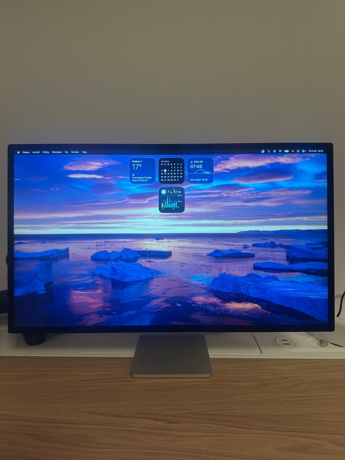 Monitor 4k 60fps 24’ kuycon