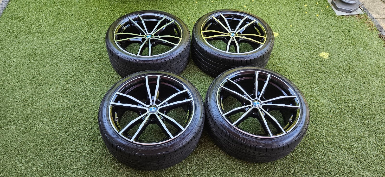 Bmw 3 serie G20/G21 791M  M-sport 19" wielen., Gebruikt, 255 mm, Band(en), Personenwagen
