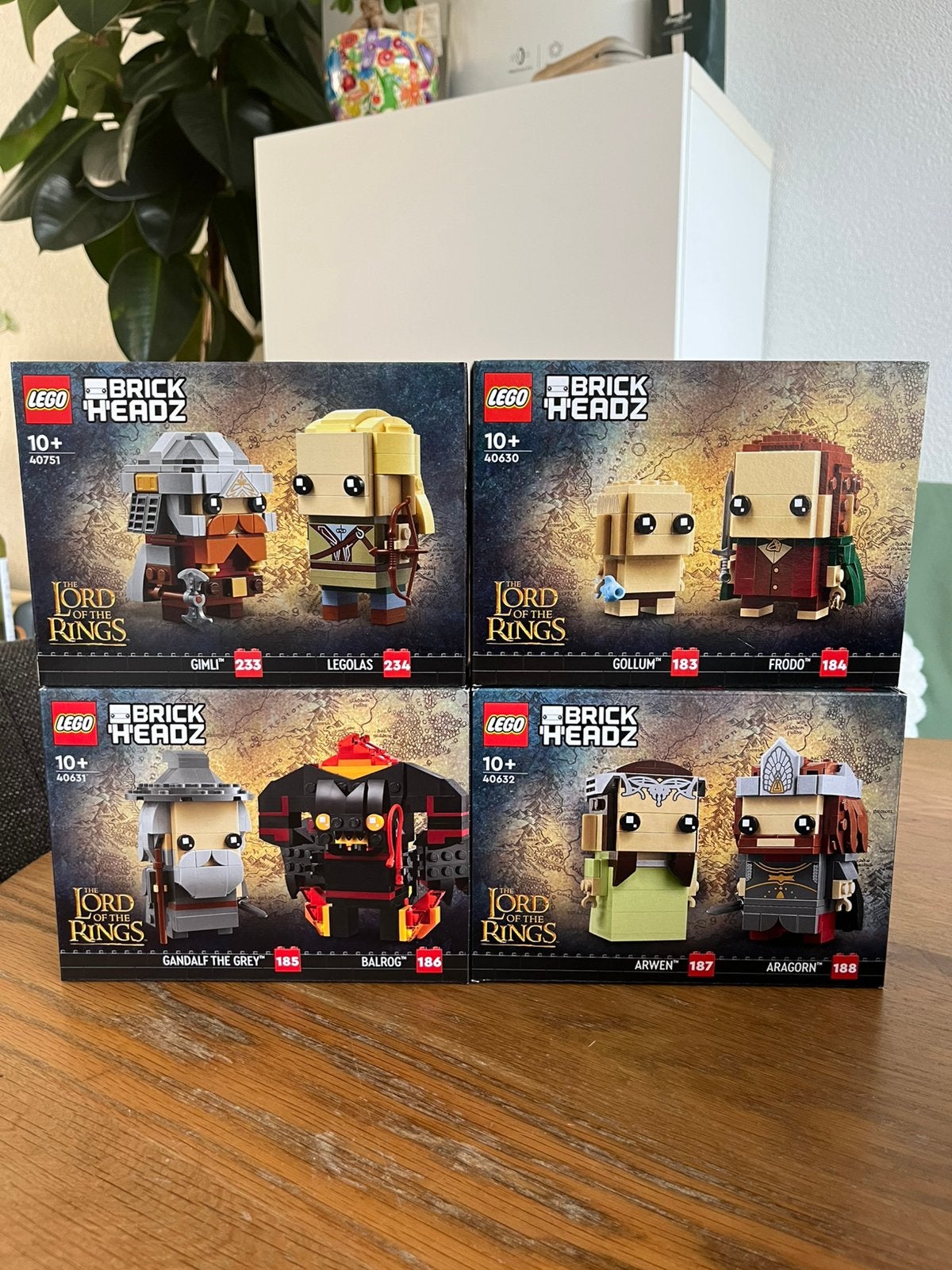 LEGO Brickheadz 40630, 40631, 40632 en 40751, BrickHeadz, Lego, Nieuw, Ophalen of Verzenden