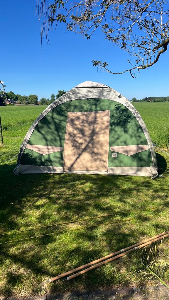 Karsten tent 350 met alle luifels en slaaptent, Caravans en Kamperen, Ophalen of Verzenden, Gebruikt, Meer dan 6