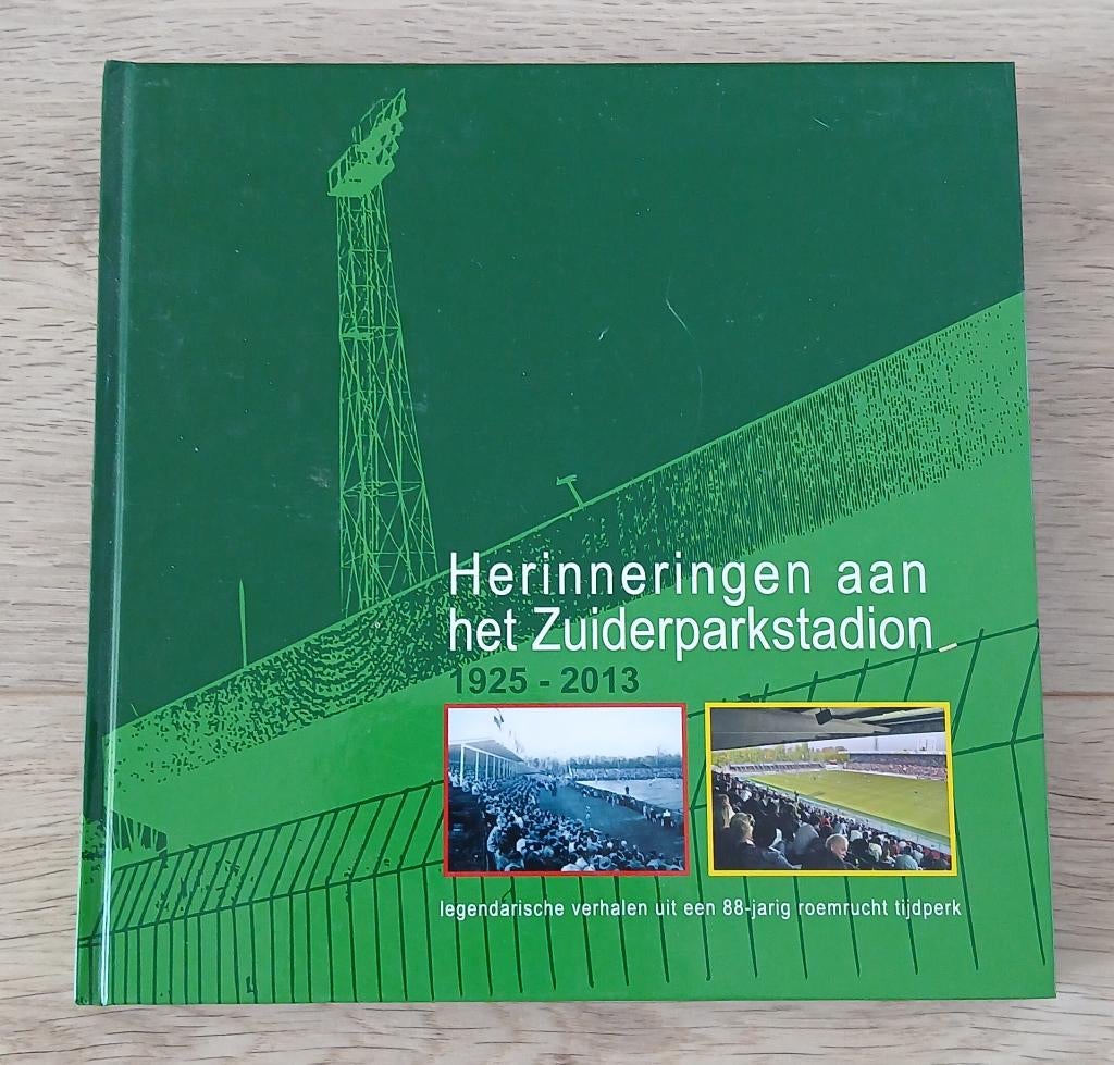 Herinneringen aan het Zuiderparkstadion, Boeken, Ophalen of Verzenden, Nieuw