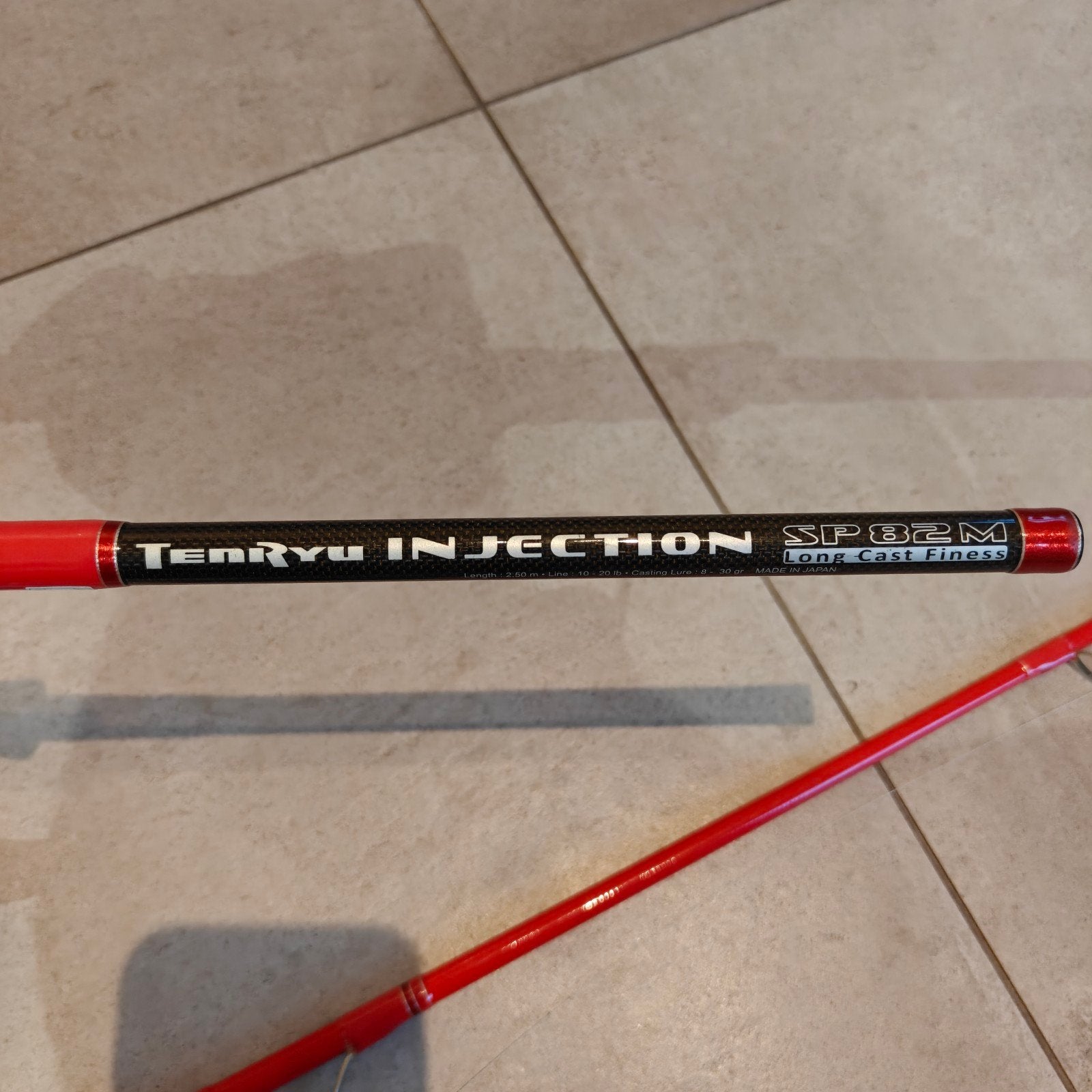 Tenryu Injection SP82M met Daiwa Certate 4000lt Molen, Watersport en Boten, Ophalen of Verzenden, Zo goed als nieuw