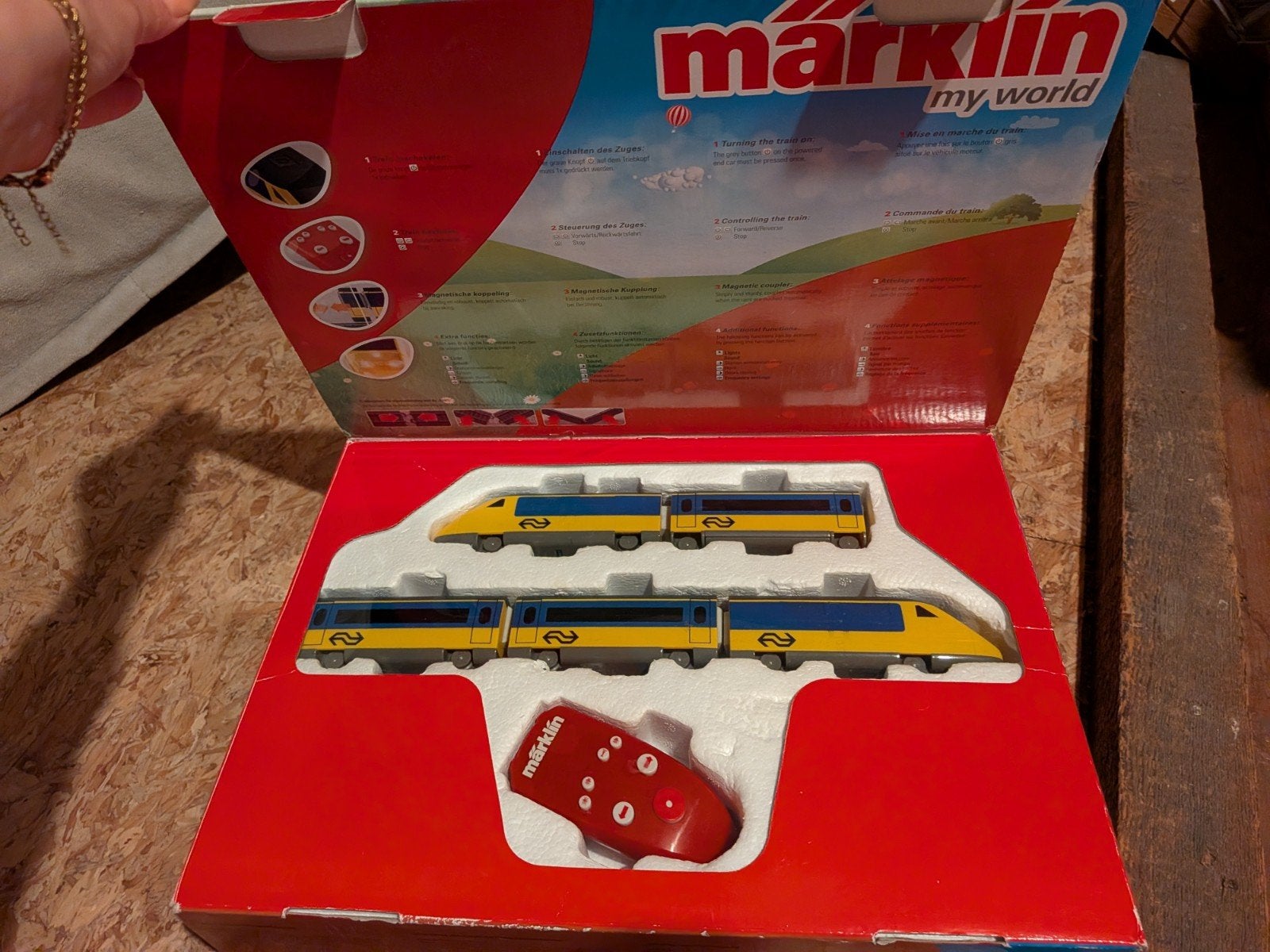 Märklin My World NS Intercity Treinset met Afstandsbediening, Hobby en Vrije tijd, Wisselstroom, Ophalen of Verzenden, NS, Märklin