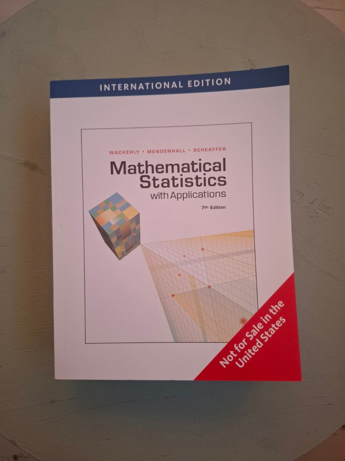 Mathematical Statistics with Applications - 7th Edition, Boeken, Zo goed als nieuw, Beta, Wackerly, Mendenhall, Scheaffer, HBO
