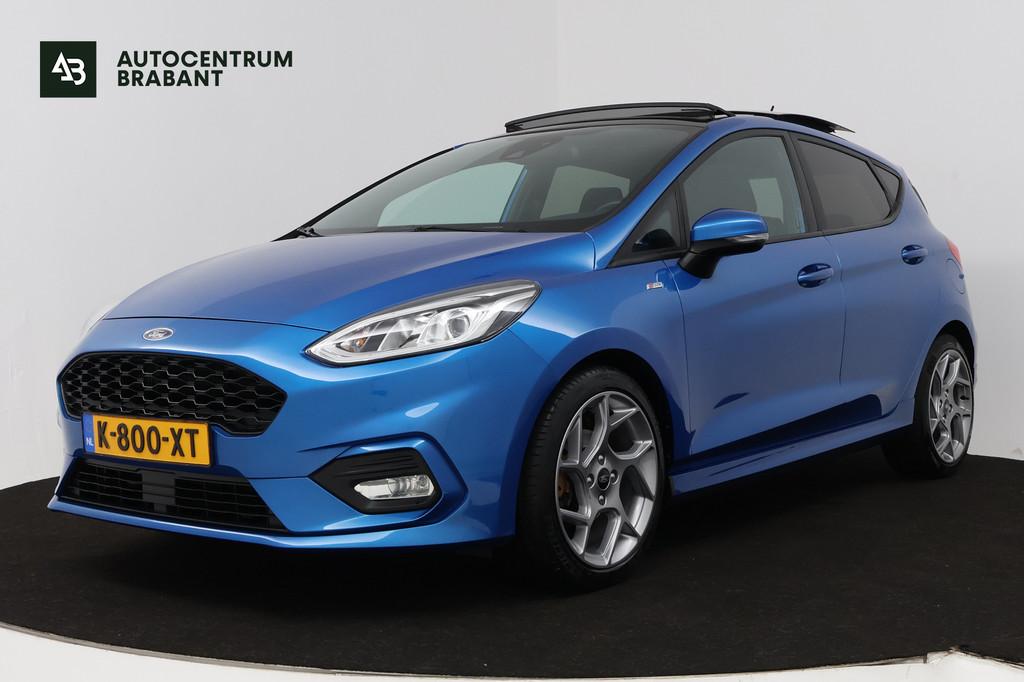 Ford Fiesta 1.0 EcoBoost ST-Line (PANORAMADAK, STOEL/STUUR V, Voorwielaandrijving, Stof, Gebruikt, 95 pk