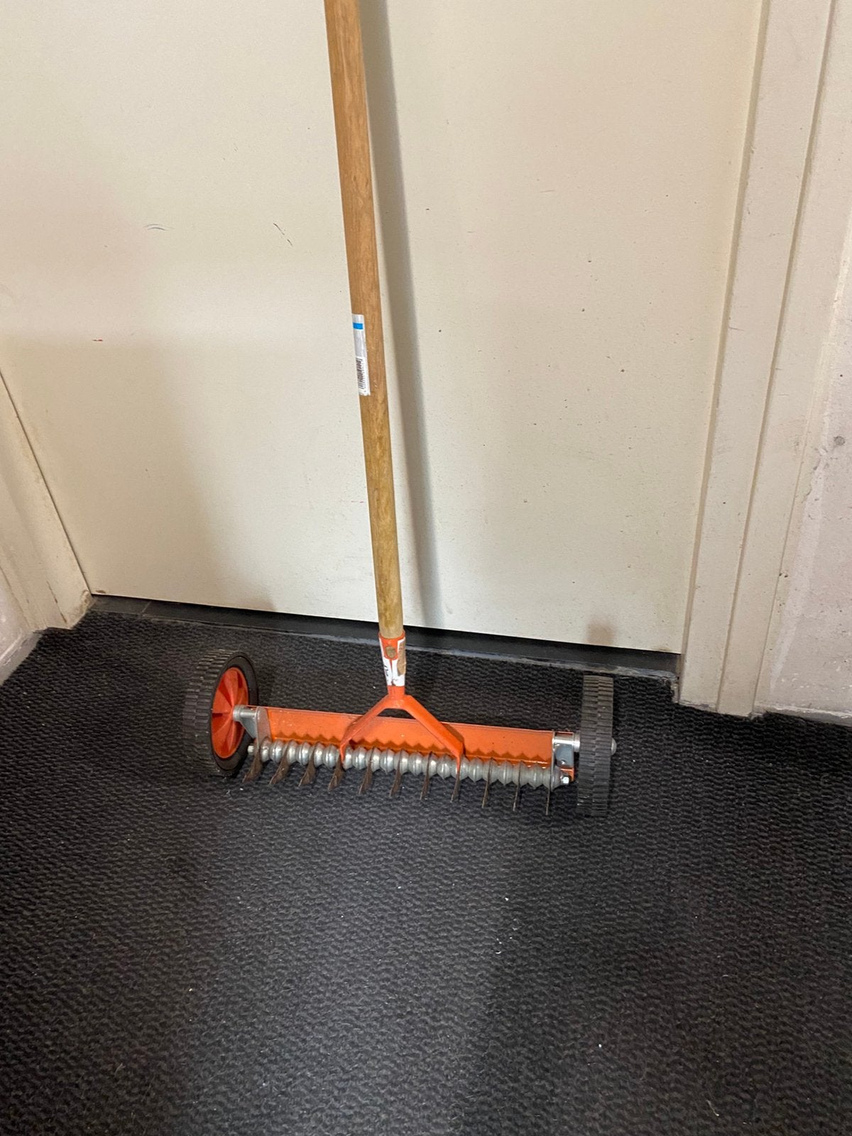 Verticuteer roller, Ophalen, Gebruikt