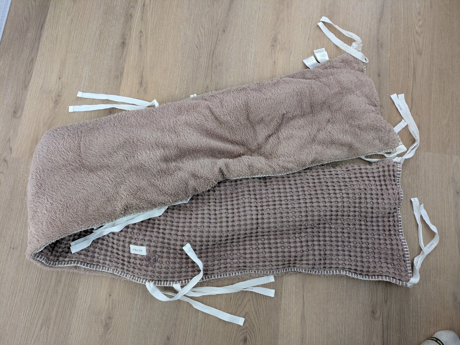 Koeka Boxrand Bruin - 180 x 30 cm, Kinderen en Baby's, Ophalen of Verzenden, Zo goed als nieuw