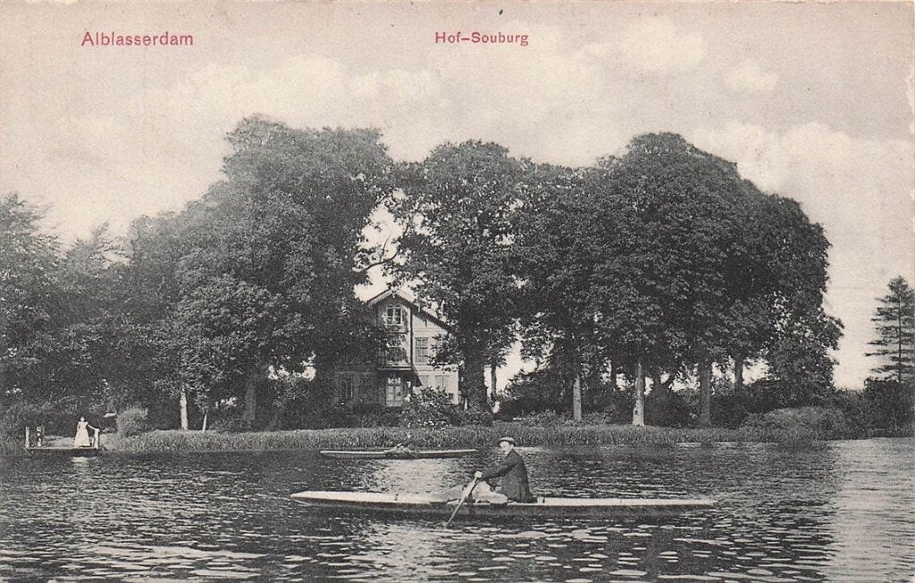 703-317-039 Alblasserdam Hof-Souburg, Verzenden, Voor 1920, Zuid-Holland
