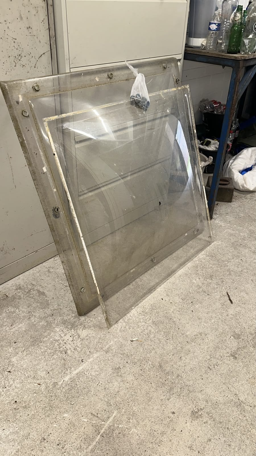Lichtkoepel dagmaat 90 x 90, Ophalen, Gebruikt, 80 tot 120 cm, 80 tot 120 cm