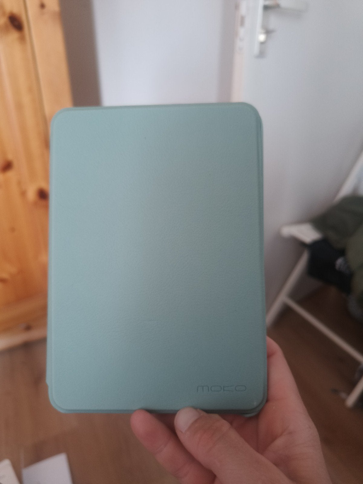 Moko hoes voor e-reader/tablet - Lichtblauw, Ophalen, Zo goed als nieuw, 6 inch of minder, Moko