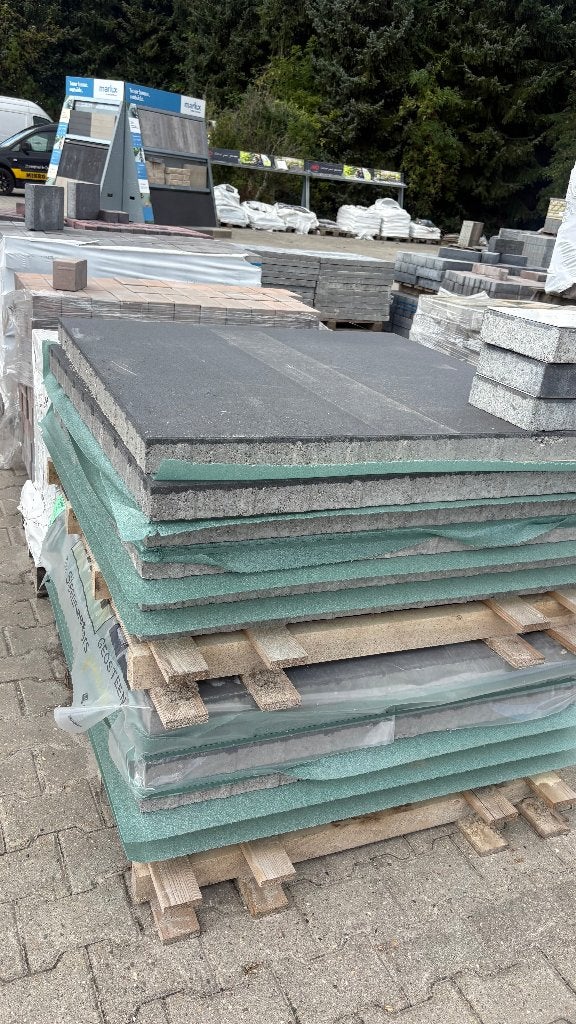 100x100x6 cm Trippel T Antraciet 12st, Overige typen, Nieuw, Ophalen of Verzenden, 10 m² of meer