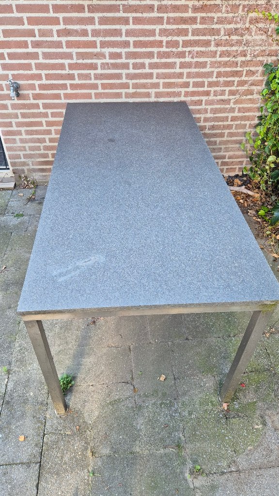 Graniet Tafelblad 80180 cm, Huis en Inrichting, Ophalen, Overige materialen, Gebruikt, 50 tot 100 cm