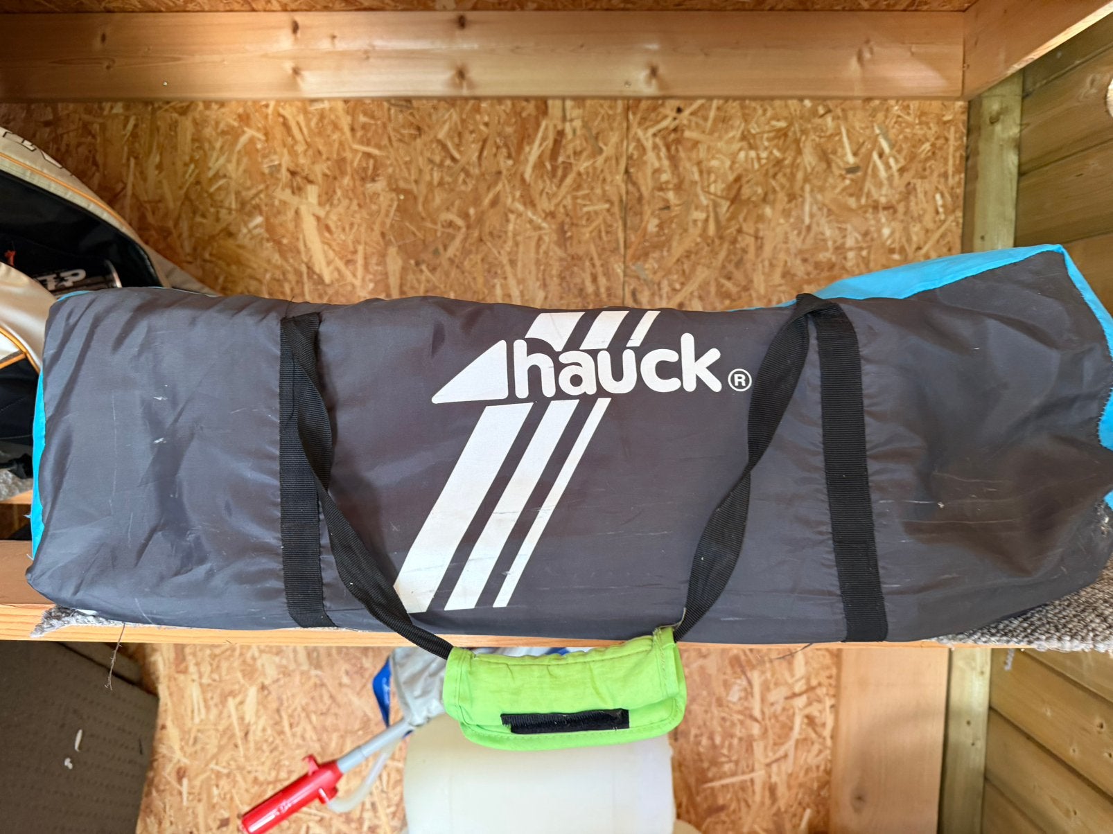 Hauck Campingbedje, Ophalen, Zo goed als nieuw, Minder dan 140 cm, Minder dan 70 cm