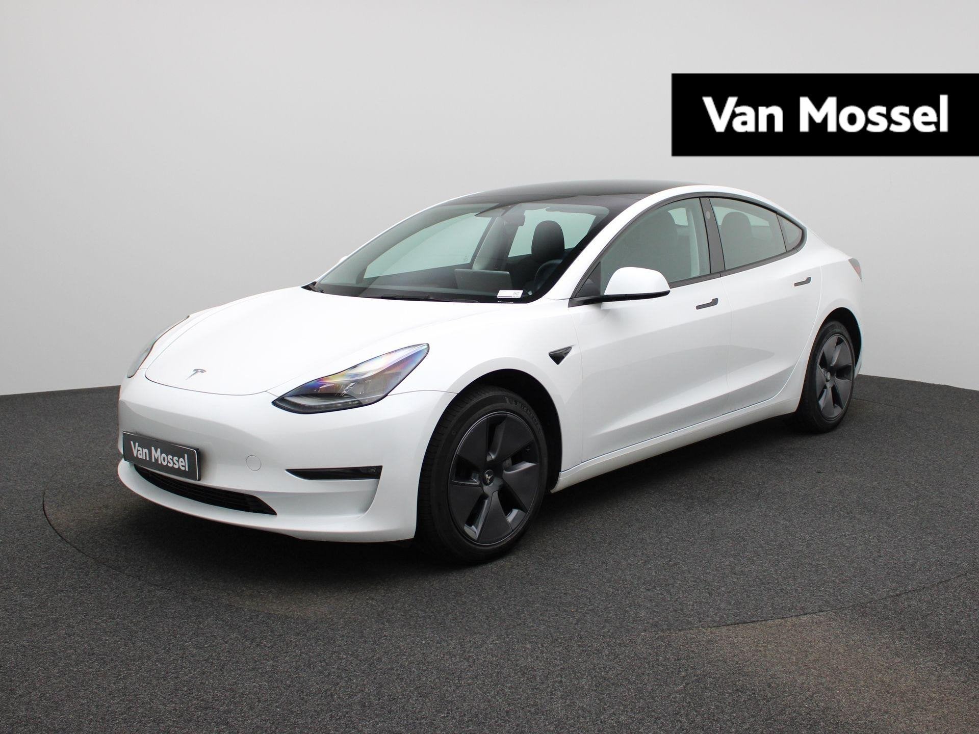 TESLA Model 3 RWD Long Range | WORDT VERWACHT | PANORAMADAK, Auto's, Automaat, 12 maanden, Gebruikt, 634 km