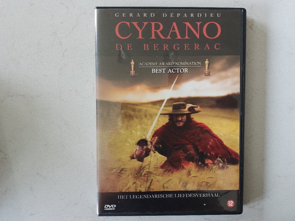 Cyrano de Bergerac - Jean Paul Rappeneau, 1980 tot heden, Ophalen of Verzenden, Zo goed als nieuw, Actie en Avontuur