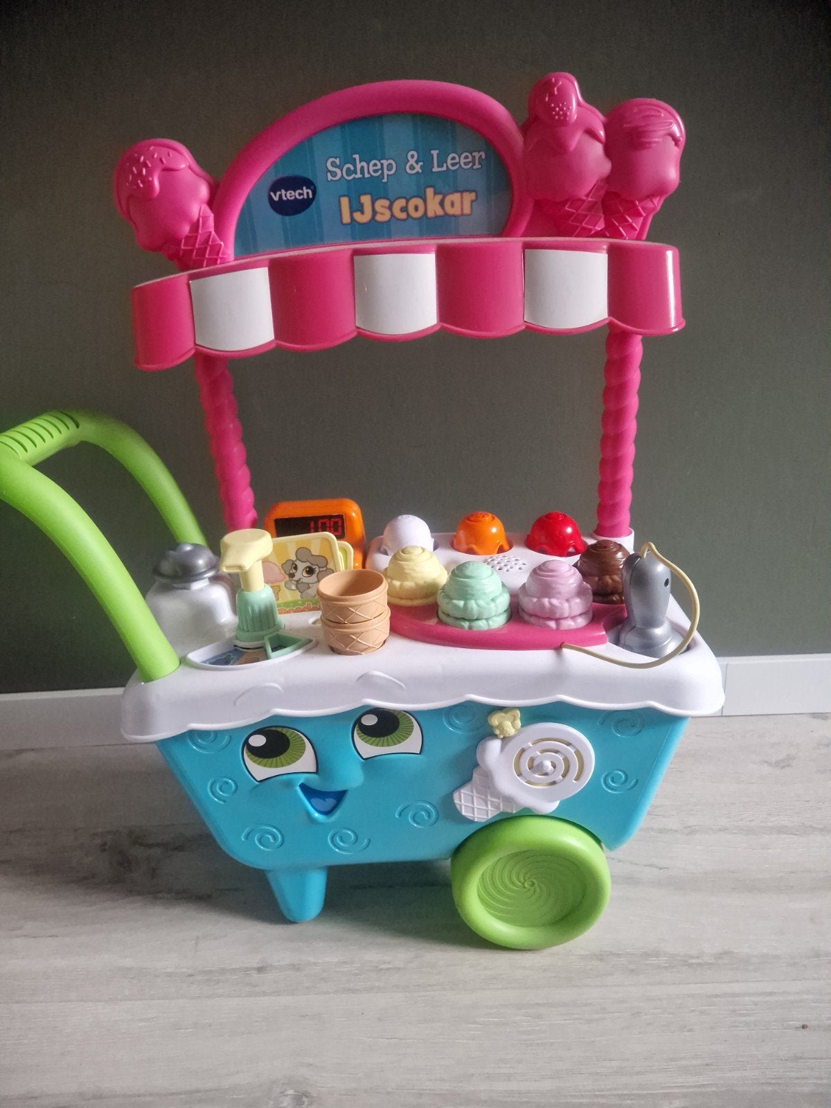 VTech Schep & Leer IJscokar - Interactief Speelgoed, Ophalen, Gebruikt, Met geluid