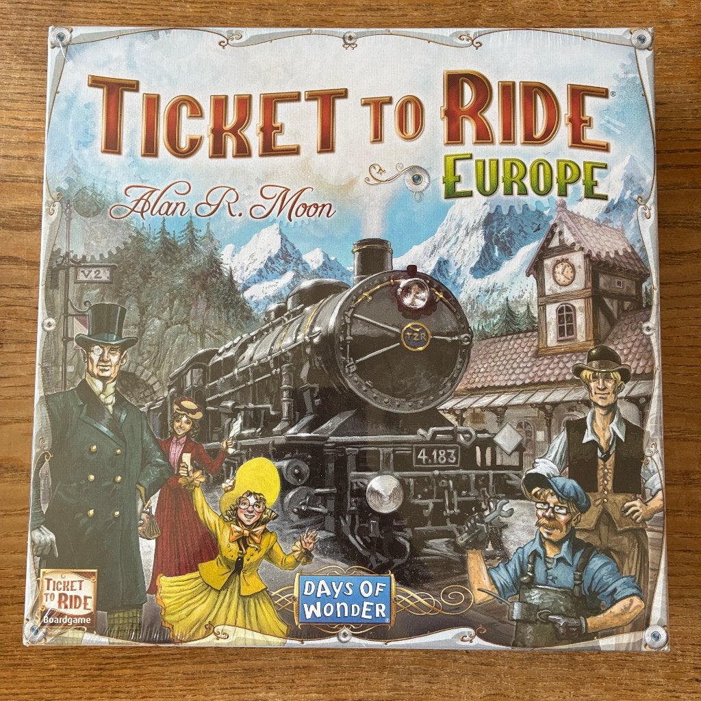 Ticket to Ride Europe (2-5 spelers, 8+jaar) nieuw in folie, Vijf spelers of meer, Ophalen of Verzenden, Nieuw, Days of Wonder