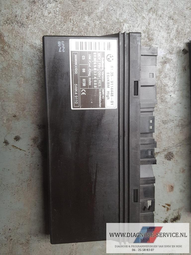 BMW E61 E61 LCI 5er BODY CONTROL KBM MODULE High 9114448, Auto-onderdelen, Elektronica en Kabels, BMW, Gebruikt, Ophalen of Verzenden