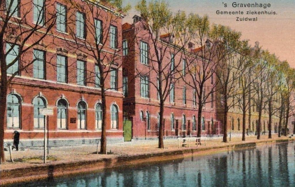 DEN HAAG Gemeenteziekenhuis  Zuidwal., Ophalen of Verzenden, Voor 1920, Ongelopen, Zuid-Holland