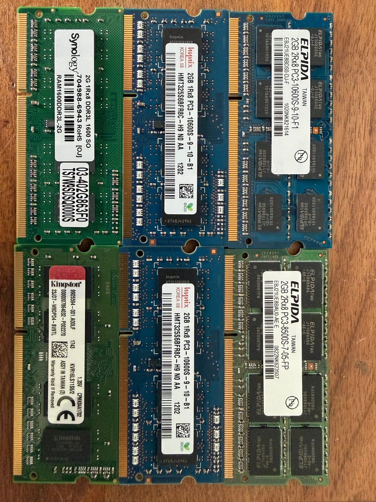 DDR3L RAM Geheugenmodules voor Laptop/Desktop, Gebruikt, Server, DDR3, Ophalen of Verzenden