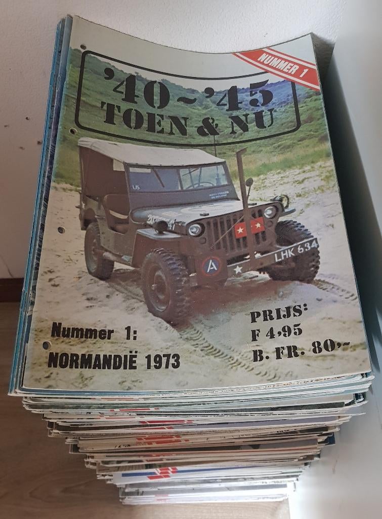'40 - '45 Toen & Nu, Boeken, Oorlog en Militair, Diverse auteurs, Overige onderwerpen, Ophalen, Tweede Wereldoorlog